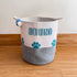 Pet Paws - Grey Rope Personalised Storage Basket