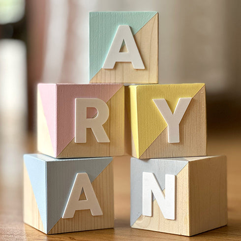 Personalised Wooden Blocks