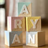 Personalised Wooden Blocks