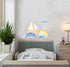 Sail Away Wall Decal Sticker