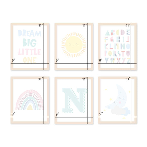 Bright And Sunny - Nursery Wall Art