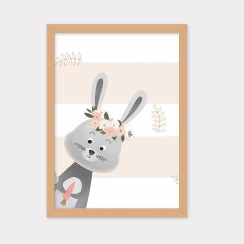 Woodland Animal Portrait Frames Set