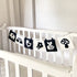 High Contrast Reversible Monochrome Felt Banner