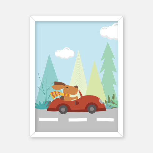 Transportation theme - Wall Art