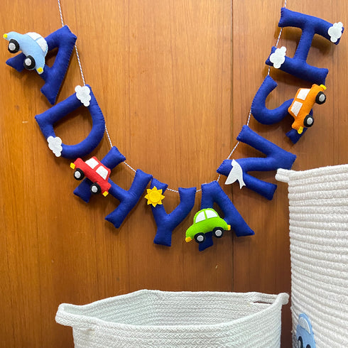 Personalised Car Name Bunting/Garland