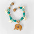 Baby Stroller Garland Chain - Teal Elephant