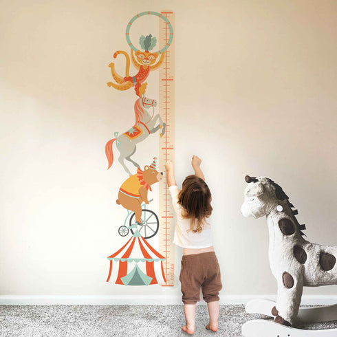 Circus Animals - Height Chart Sticker