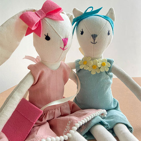 Alisha The Bunny Handmade Doll