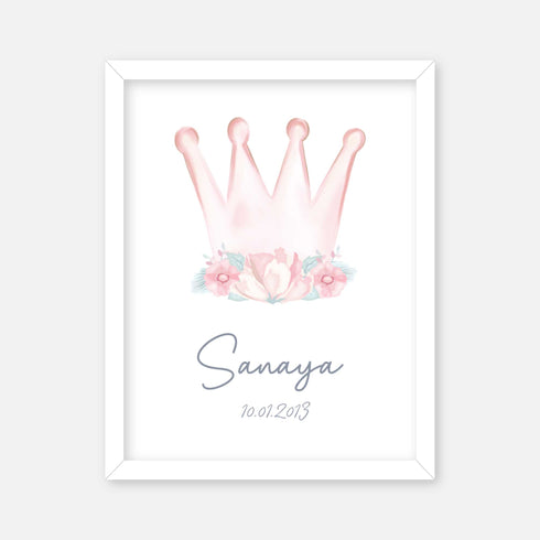 Bunny Ballerinas Nursery Wall Art
