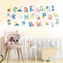 A-Z Alphabet Wall Decal Sticker