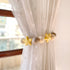 Star and Felt Ball - Curtain Tie Pair