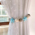 Star and Felt Ball - Curtain Tie Pair