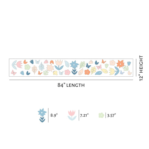 Little Florals Wall Decal Sticker