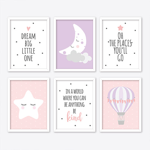 Sweet Dreams Nursery Wall Art