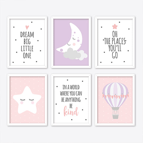 Sweet Dreams Nursery Wall Art