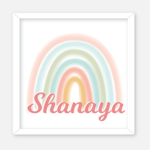 Llama and Rainbow Wall Art Set