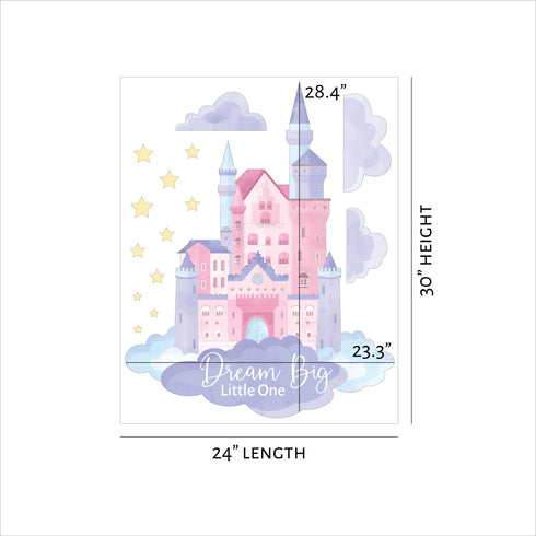 Castle of Dreams Wall Decal Sticker