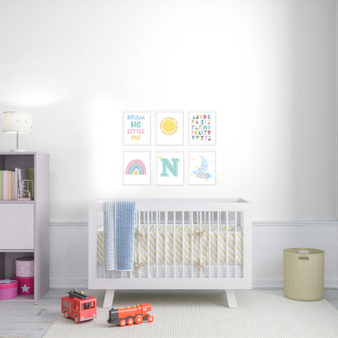 Bright And Sunny - Nursery Wall Art