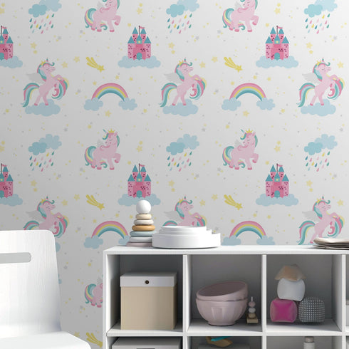 Kids room Unicorn Wallpaper