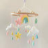 Rainbow and Cloud Cot Mobile
