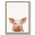 Little Piggy - Minimalist Framed Wall Art