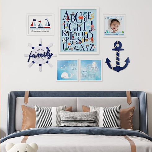Classic Nautical Theme - Gallery Wall