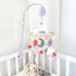 Stars & Moon Cot Mobile - Pink