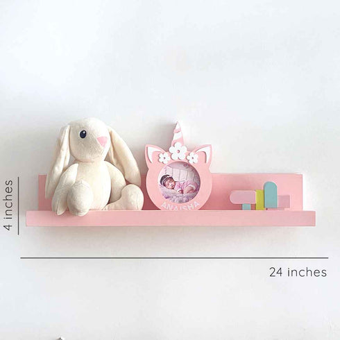 Nursery Floating Ledge Shelf - Pink