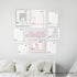Pretty in Pink Theme - Baby Girl Gallery Wall