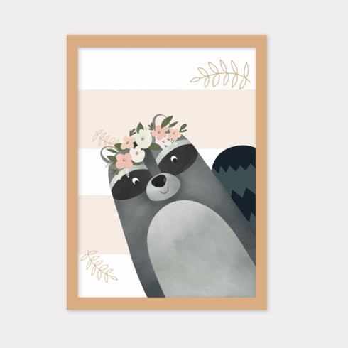 Woodland Animal Portrait Frames Set