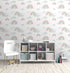 Multicolour Rainbows Kids Nursery Wallpaper