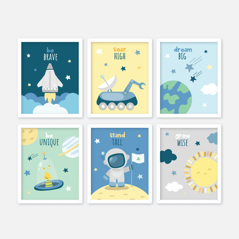 Out of Space - Nursery Wall Art