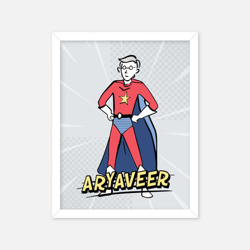 Super Hero Nursery Wall Art