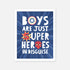 Super Hero Nursery Wall Art