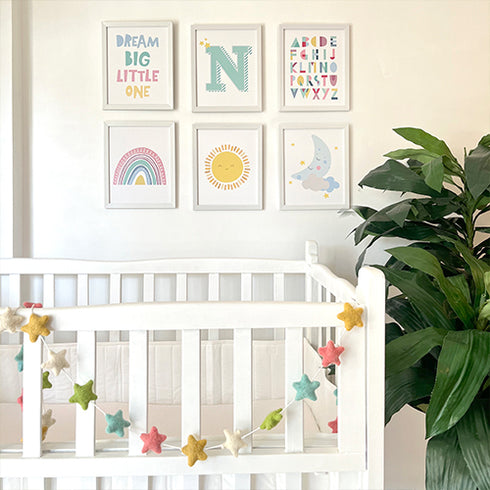 Bright And Sunny - Nursery Wall Art