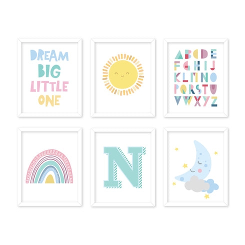 Bright And Sunny - Nursery Wall Art