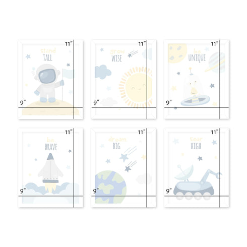 Out of Space - Nursery Wall Art