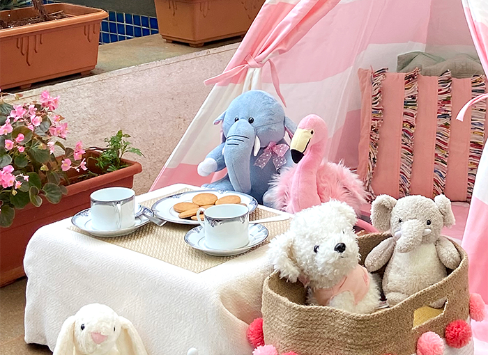How To Set Up a DIY Teepee Tea Party – GWD Kids