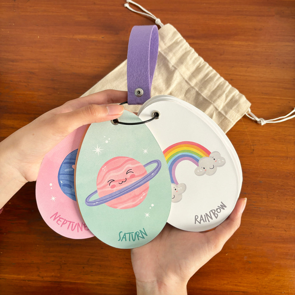Solar System & Weather Travel Cards For Toddlers – GWD Kids