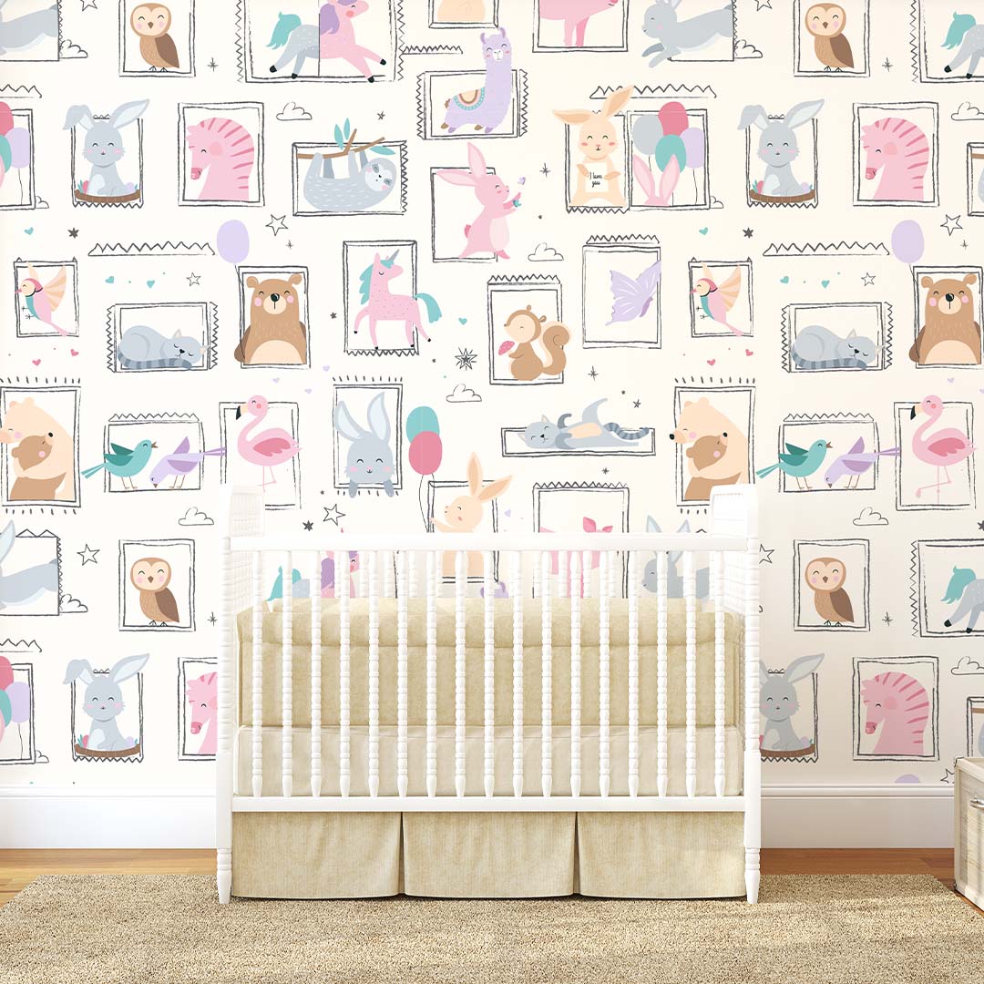 Nursery Wallpaper  Wall Murals  Wallpapers For Baby Room  Wallmur