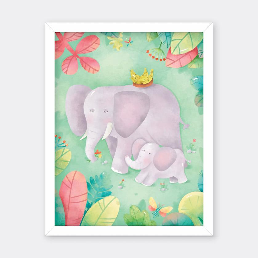 Illustrated Jungle Animal - Frames Set – GWD Kids